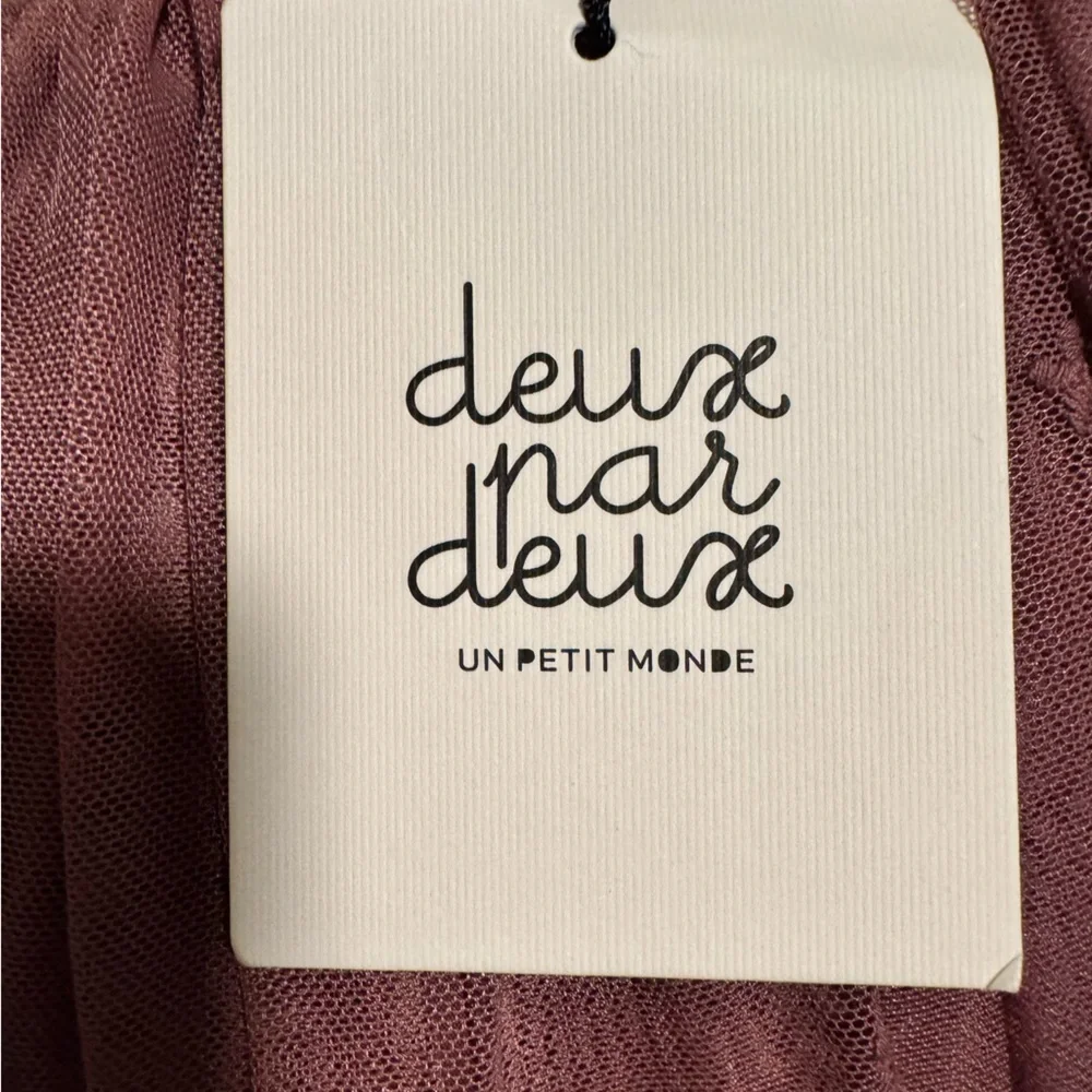 Deux Par Deux Girls Lace Skirt